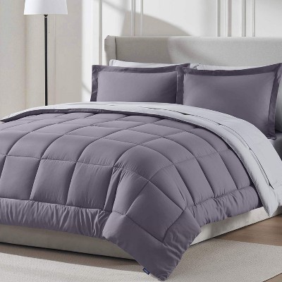 grayish purple/light grey
