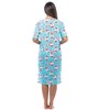Just Love Short Sleeve Nightgown Sleep Dress for Women Sleepwear 4360-10334-S - 3 of 3