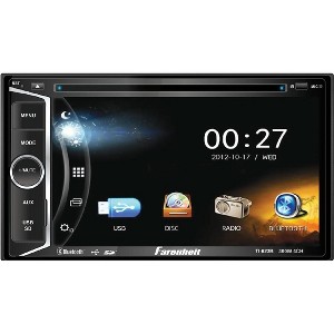 Farenheit TI-623B 2-DIN Multi Media Source Unit (With 6.2" LCD/Bluetooth) - 1 of 3