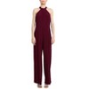 EG PRO Women Jersey Jumpsuit Crossed Neck Sleeveless Keyhole Back Solid - 4 of 4
