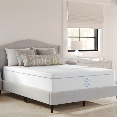 Martha Stewart SleepComplete 12" Medium Firm Hybrid Pocket Spring and Foam Dual-Action Cooling Mattress with Breathable CoolWeave Jacquard Knitted Top