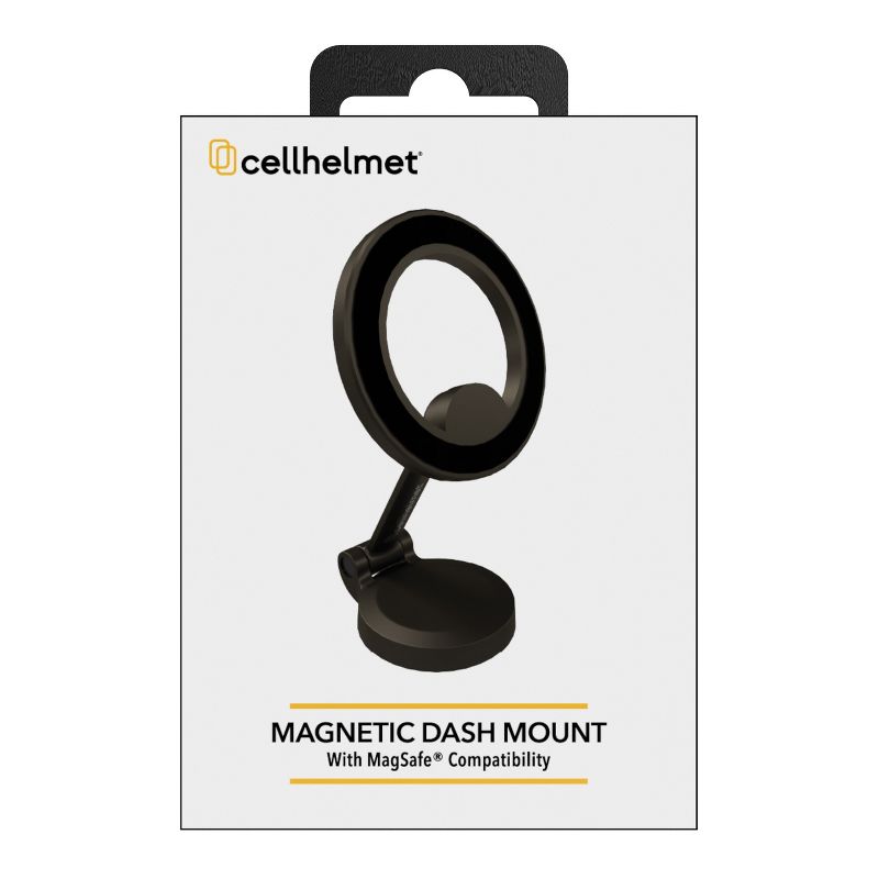 cellhelmet® MagSafe®-Compatible Fast-Charge Magnetic Car Dash Mount, Black, 4 of 7