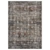 Vintage Floral Area Rugs Non-Slip Stain-Resistant Accent Rug Washable Rugs for Living Room Bedroom - 3 of 4