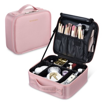 Byootique 10" Makeup Bag Cosmetic Case Storage Handle Organizer Brush Holder