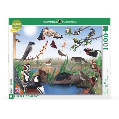 New York Puzzle Company Spring Trail 1000 Piece Puzzle