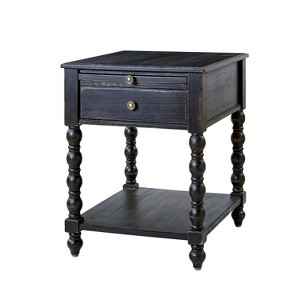 Esther 26 Tall End Table with Built-in Charging Outlets|ARTFUL LIVING DESIGNS - 1 of 4