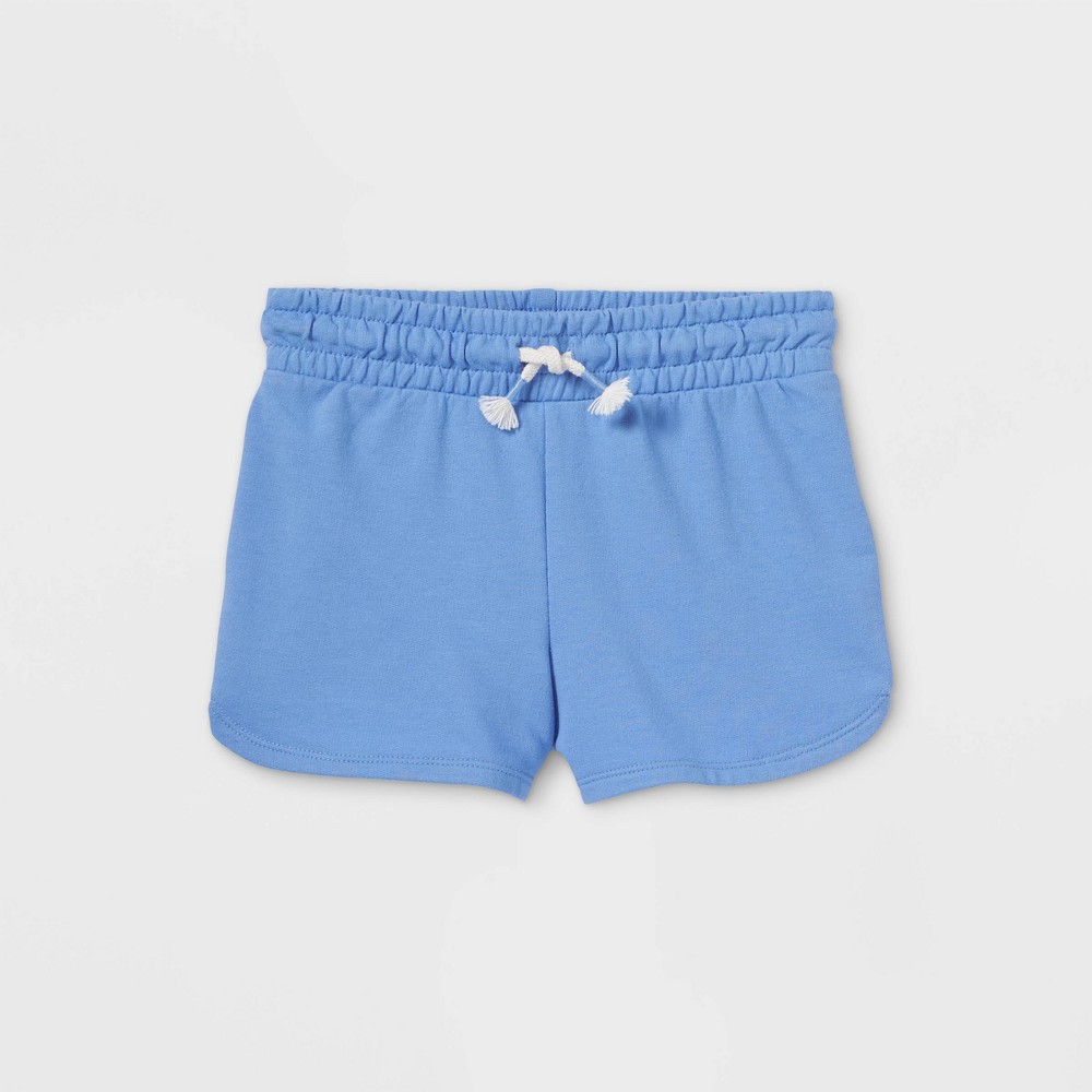 Girls' Knit Pull-On Shorts - Cat & Jack Blue XL Plus (14/16) 