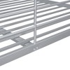 NicBex Full XL over Queen Bunk Bed Convertible Design Metal Frame Bed Frame with Full Length Guardrails and Ladder, No Box Spring Required - 4 of 4