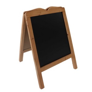 VIP Wood 28 in. Black Sandwich Chalkboard - 1 of 2