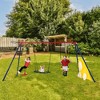 Dexmalle rainbow colour interesting 5in1 swingset - 3 of 4