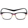 Magz Greenwich Designer Reading Glasses/Magnetic Rear Connect Rainbow Black+2.00 - 2 of 4