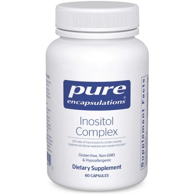 Pure Encapsulations Inositol Complex - Supplement to Support Energy, Healthy Metabolism, and Ovarian Function* - 60 Capsules