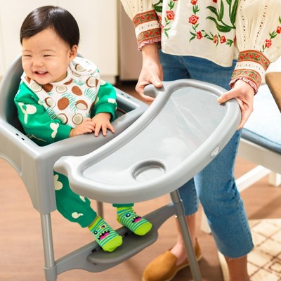 Cosco Kids' Canteen High Chair - Mono Gray