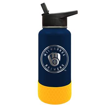 MLB Milwaukee Brewers 32oz Thirst Hydration Water Bottle