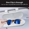 TruAIR Car Sun Visor Glasses Box Ð Universal Sunglasses Clip and Storage Case - 3 of 4