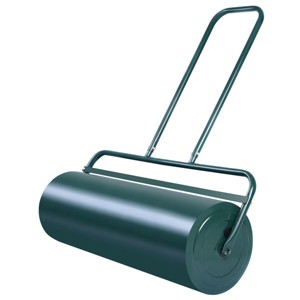 Costway 13 Gallon Lawn Roller Heavy-Duty Steel Push/Pull Sod Roller 24"x13" Green - 1 of 4