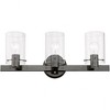 Livex Lighting Munich 3 - Light Vanity in  Black Chrome - 4 of 4
