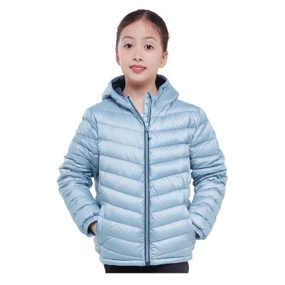 Rokka&Rolla Girls' Ultra-Light Real Down Packable Jacket