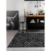 World Rug Gallery Cream Black Geometric Pattern Indoor Area Rug - 2 of 4