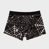 Men's Special Thanks Halloween Skeleton Grave Boxer Briefs - Gray - 4 of 4