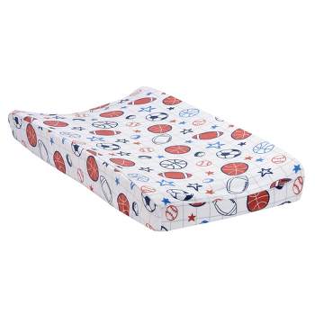 Lambs & Ivy Disney Baby Magical Mickey Mouse Changing Pad Cover - Gray ...
