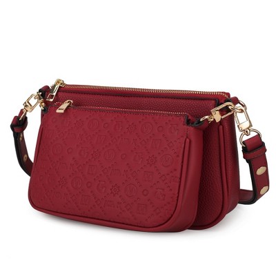 MKF Collection Dayla Women’s Chic Shoulder Bag -2 pieces by Mia K