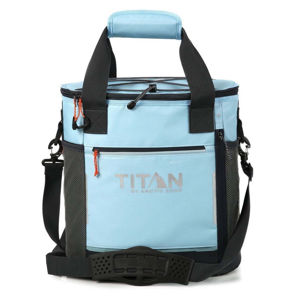 Titan by Arctic Zone 13qt Bucket Cooler with Ice Walls - Arctic Peak: Soft-Sided Portable Cooler