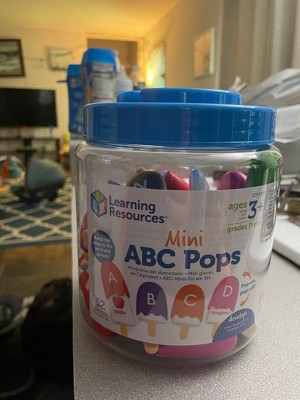 Learning Resources Mini ABC Pops, 52 Pieces, Ages 3+, Alphabet Recognition,  Fine Motor Skills Toys, Toddler Learning Toys, Montessori Toys for Kids