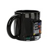 Star Wars Darth Vader Outfit 16 Oz Sculpted Ceramic Mug - 2 of 4