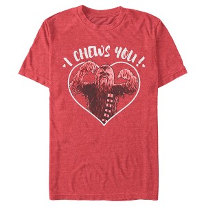 Men's Star Wars Valentine's Day I Chews You T-Shirt - 1 of 4
