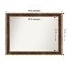 Amanti Art Ridge Non-Beveled Framed Bathroom Vanity Wall Mirror - 3 of 4
