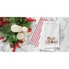 C&F Home "Merry Christmas" Christmas Festive Cotton Waffle Weave Kitchen Dishtowel - 3 of 4