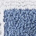 dark blue/white