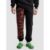 Stranger Things Logo Adult Black Sweatpants - 4 of 4