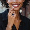 Ross-Simons 17.00 Carat Sapphire Roped-Edge Ring in Sterling Silver - 2 of 4