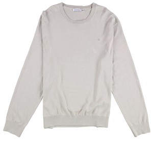 Calvin Klein Mens Monogram Logo Pullover Sweater - 1 of 2