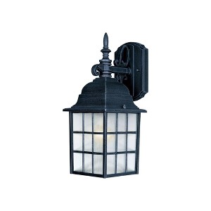 Maxim Lighting North Church 1 - Light Wall Light in  Black - 1 of 2