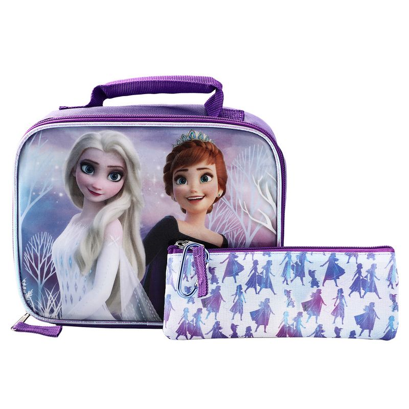 Frozen 16 inch Backpack 4-piece Set with lunch box for girls, 2 of 6