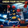 Skirfy Indoor Basketball Hoop for Kids, Mini Basketball Hoop with Electronic Scoreboard and Sounds - 2 of 4