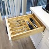 MegaChef Bamboo Eco-Friendly Drawer Organizer in Light Brown - 4 of 4