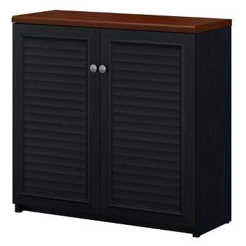 Fairview Small Storage Cabinet with Doors - Bush Furniture