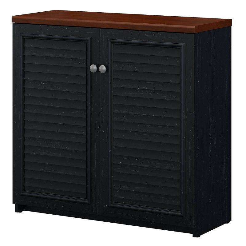 Fairview Small Storage Cabinet with Doors - Bush Furniture, 1 of 9