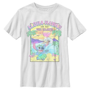Boy's Lilo & Stitch Come Visit the Islands T-Shirt - 1 of 4