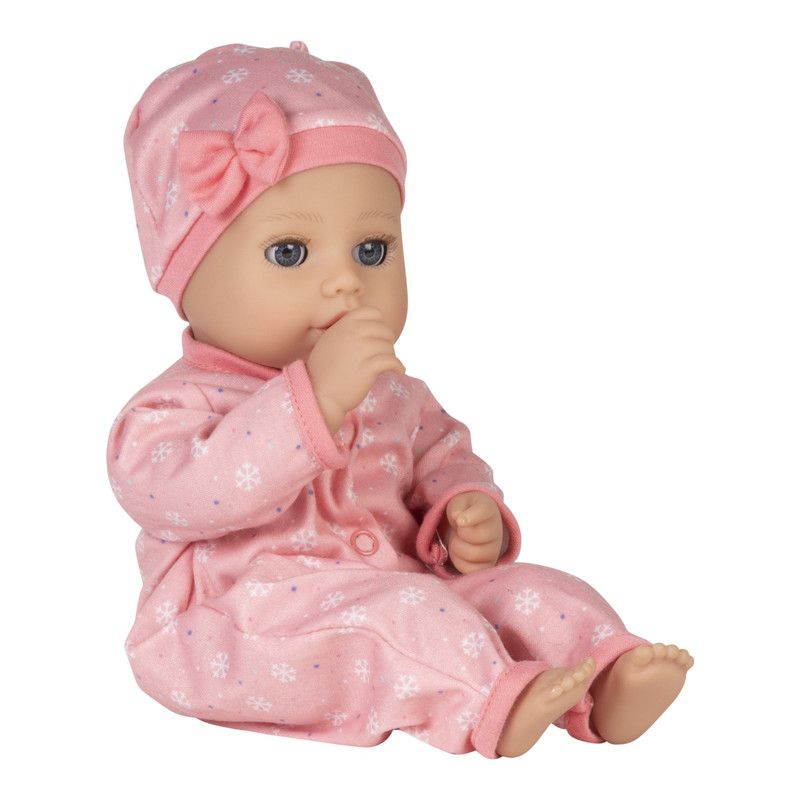 Adora Playtime Baby Doll Cozy Snowflake, 13 inch Soft Doll, Open/Close Eyes, Best Baby Girl Gift for Age 1+, 5 of 6