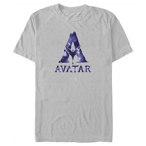 Men's Avatar Watercolor A Logo T-Shirt - 1 of 4