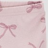 Carter's Just One You® Baby Girls' 2pk Ruffle Pants - Burgundy - 4 of 4