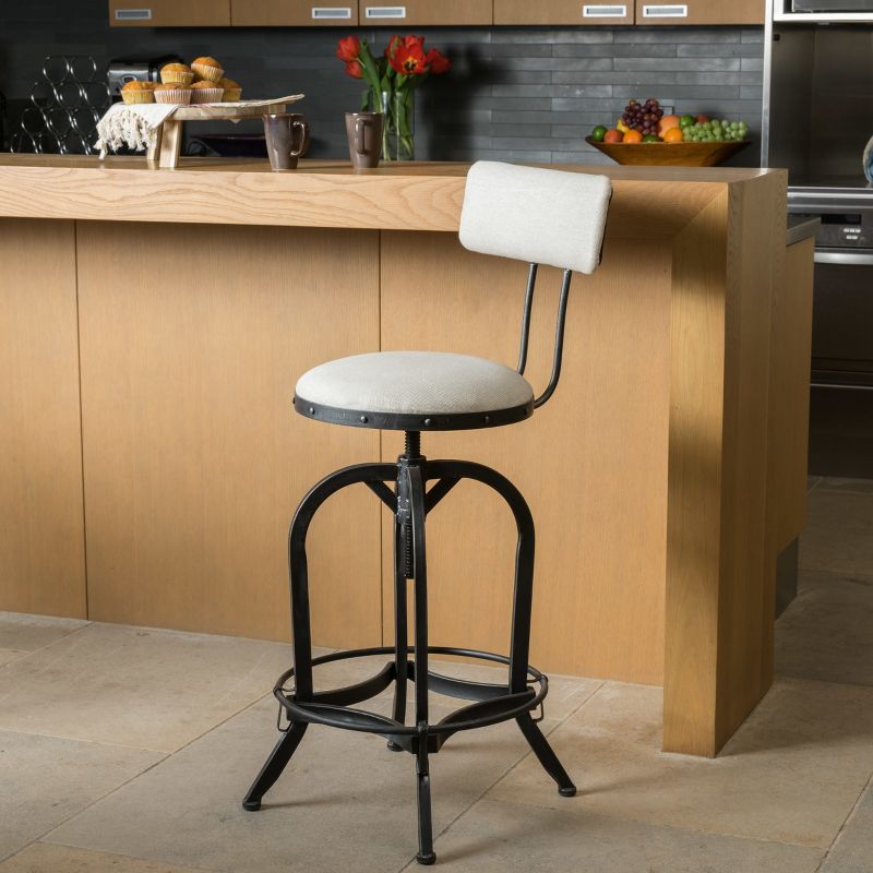 Stirling Adjustable Barstool - Christopher Knight Home, 3 of 8