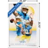 Trends International NFL Los Angeles Chargers - Justin Herbert 22 Framed Wall Poster Prints - 3 of 4