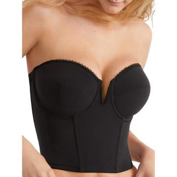 Dominique Women's Noemi Strapless Backless Bra-Blk32A Black at