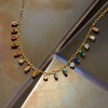 Ross-Simons 1.90 ct. t.w. Multi-Gemstone Drop Necklace in 18kt Gold Over Sterling Size 18 - 3 of 4